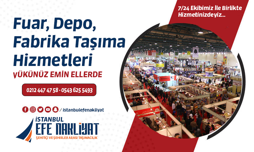 Fuar, Depo, Fabrika Taşıma Hizmetleri