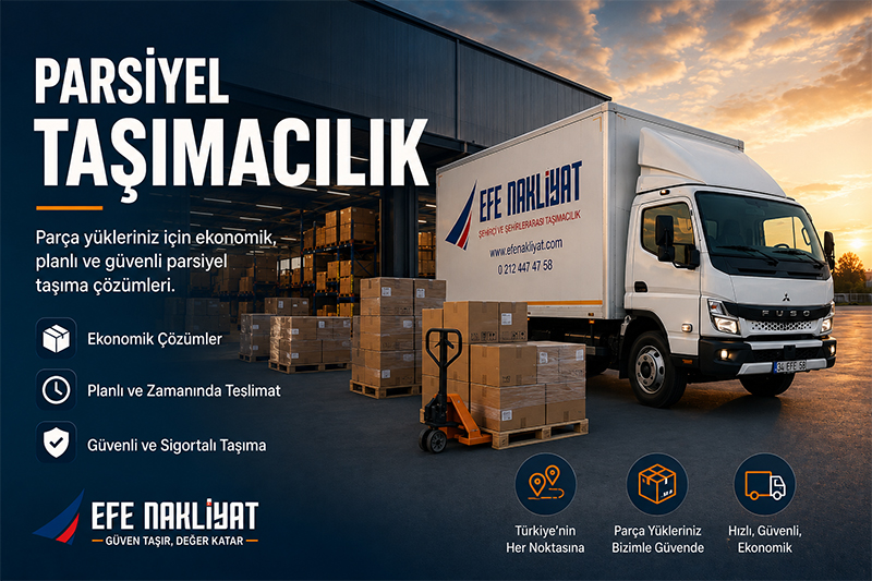Parsiyel Taşımacılık - Efe Nakliyat