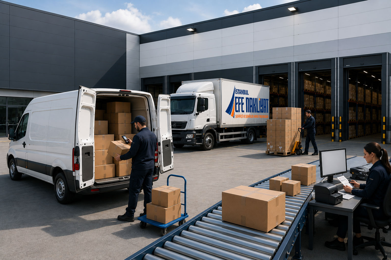 İstanbul E-Ticaret Lojistik Hizmetleri Hizmeti - Efe Nakliyat
